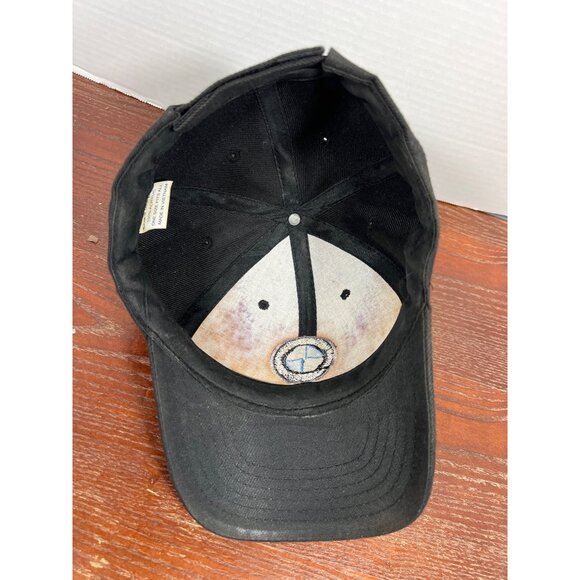 Vintage BMW Logo Black Baseball Strapback Hat X3 - Picture 3 of 4
